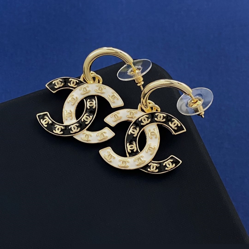 Ch*el earrings
